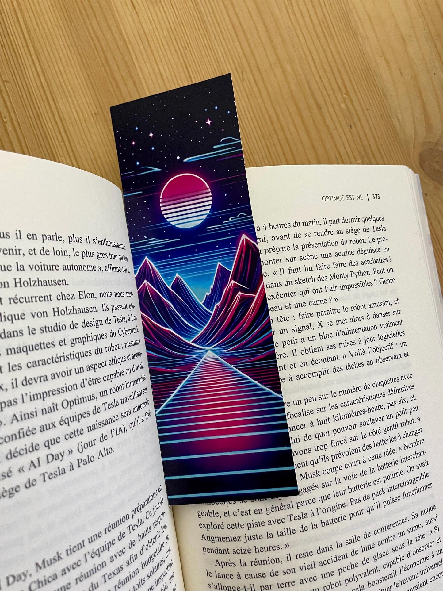 Neon Bookmarks