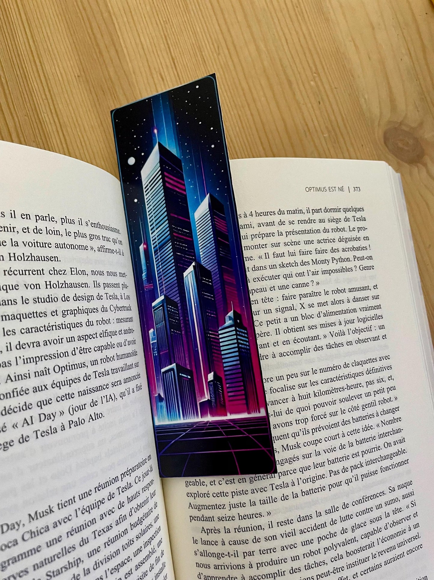 Neon Bookmarks