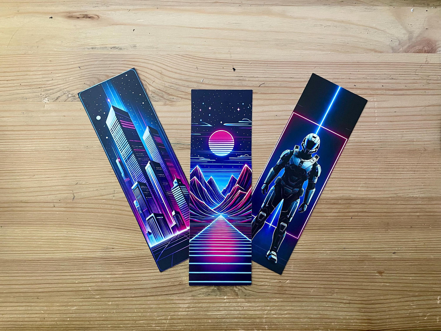 Neon Bookmarks