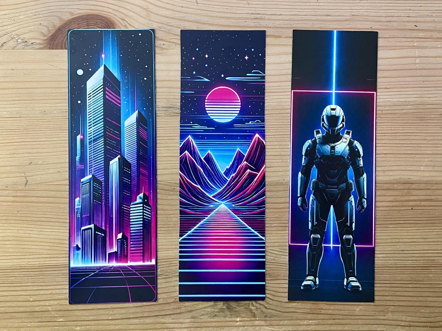 Neon Bookmarks